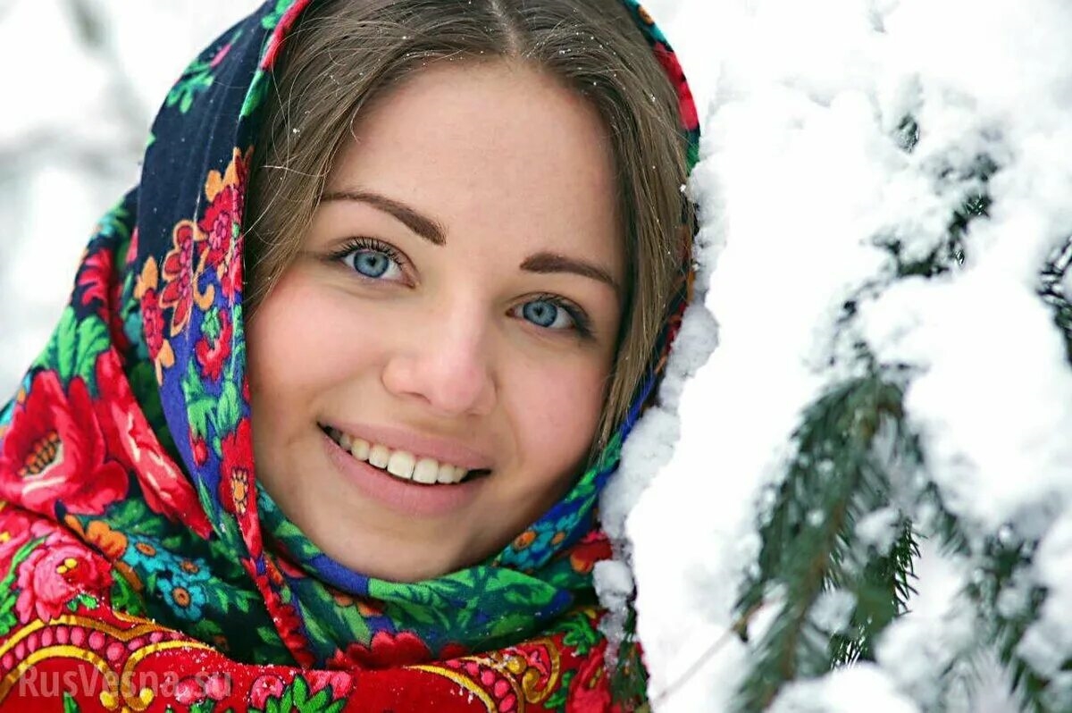 Красивая Девушка Русская