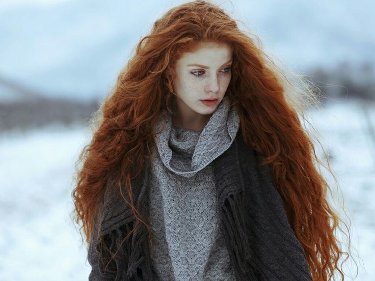 Девушка С Рыжими Волосами