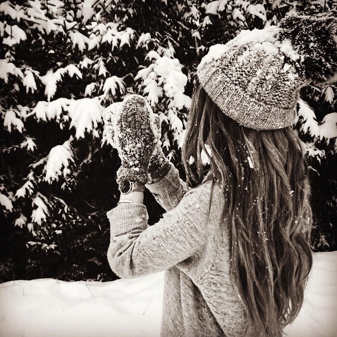 Девушка Зимой На Аву